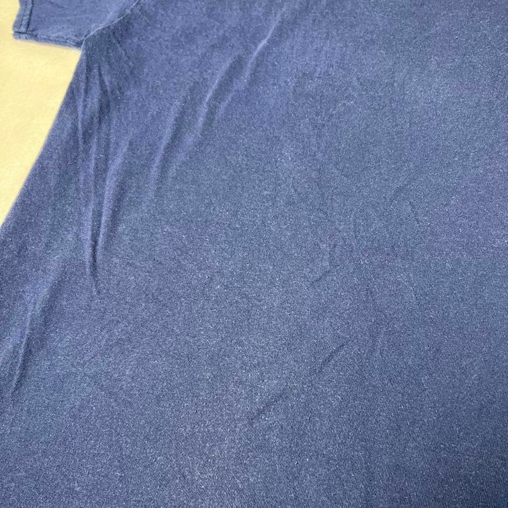 Navy blue Ouray Colorado tee with white deer graphic and trees - Picture 7 of 7